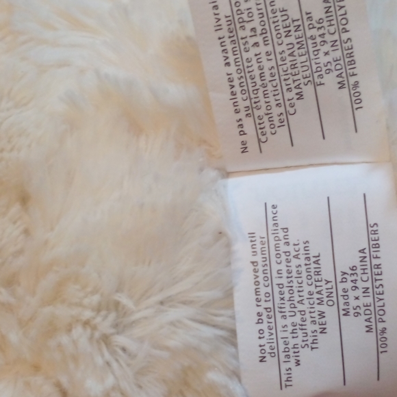 KELLYTOY ORIGINAL teddy bear, off white and brown w tags. EUC. - Picture 7 of 11